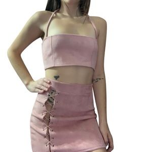 “Pretty in Pink” Matching Dress Set